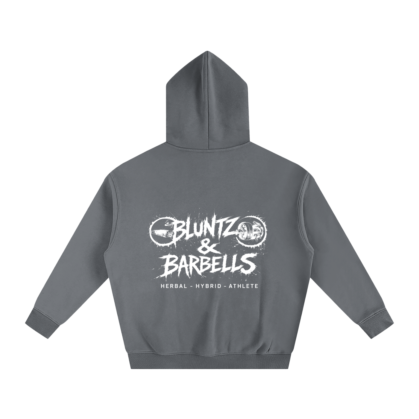 Oversize Fleeced Hoodie | Bluntz & Barbells