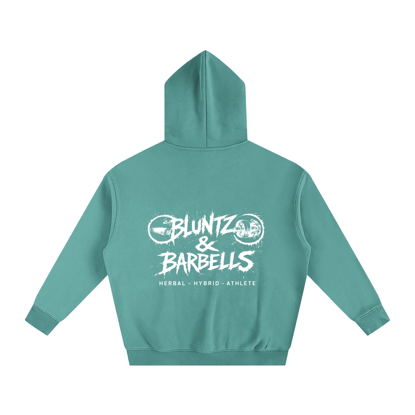 Oversize Fleeced Hoodie | Bluntz & Barbells