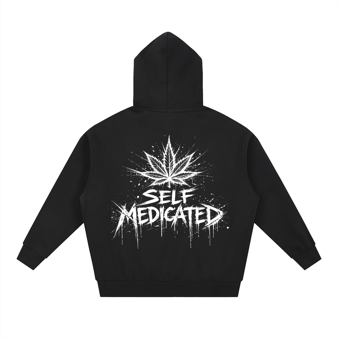 Essential Oversized Fleece Boxy Hoodie | Self Medicated