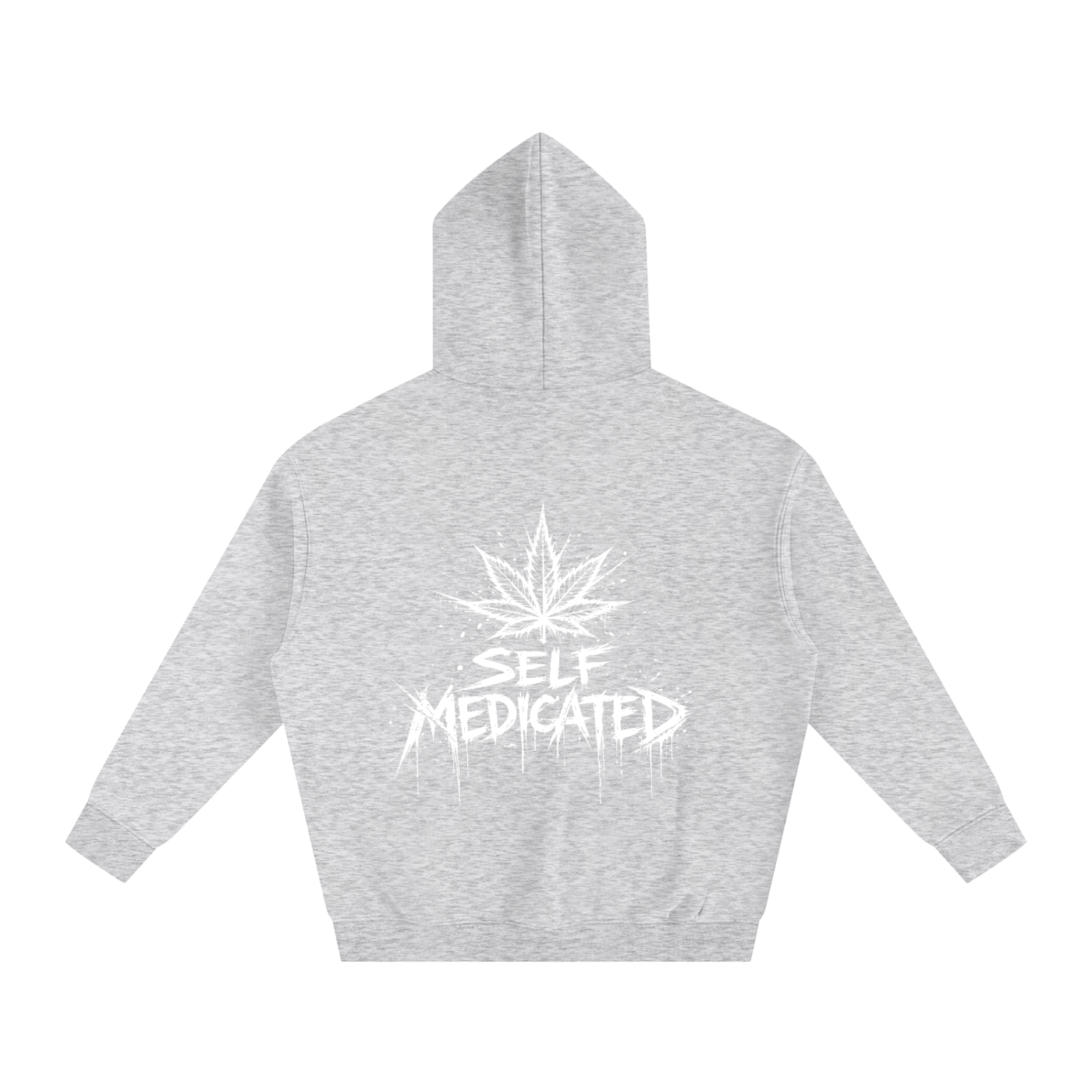 Oversize Fleeced Hoodie | Self Medicated