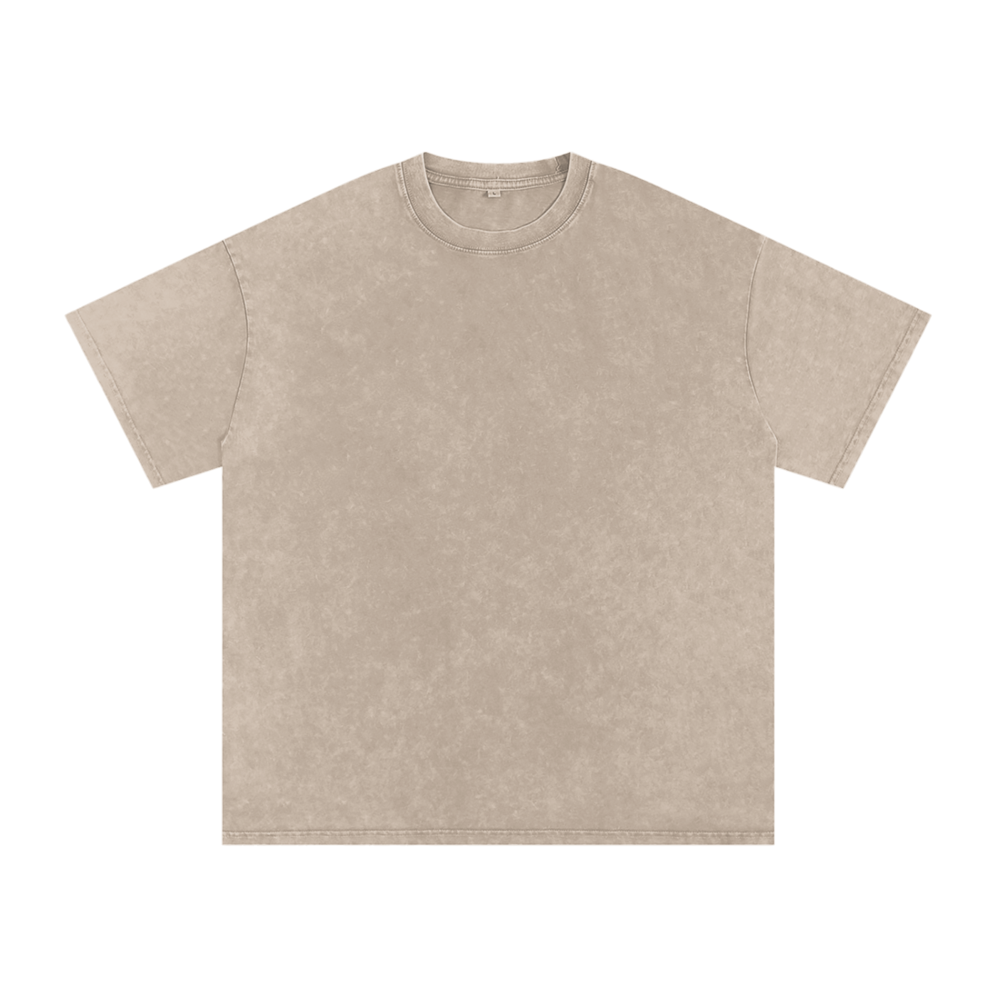 Snow Washed Oversized Cotton T-Shirt | Forged In Hell
