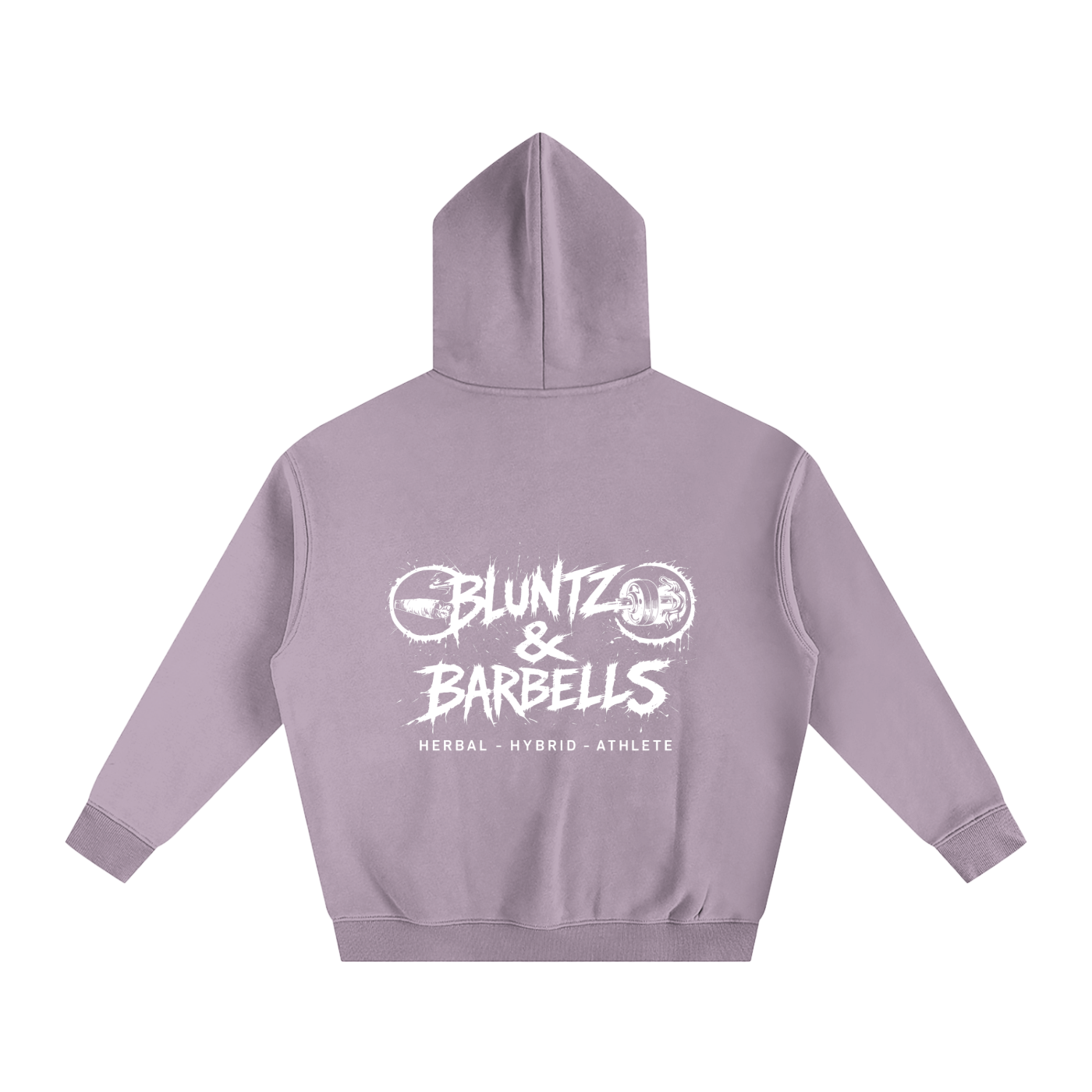 Oversize Fleeced Hoodie | Bluntz & Barbells
