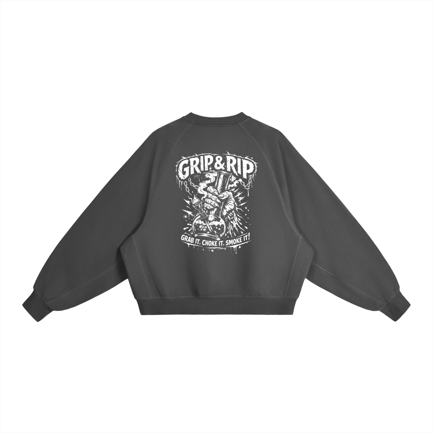 Essential Heavyweight Dolman Sleeve Boxy Sweatshirt | Grip & Rip