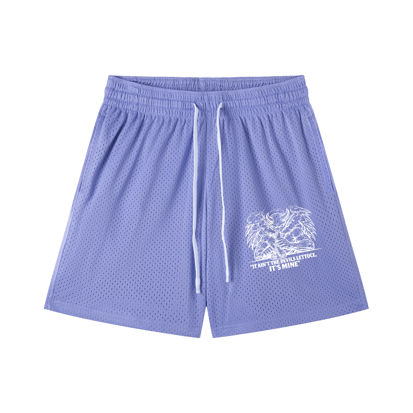 Mesh Drawstring Shorts | Devils Lettuce