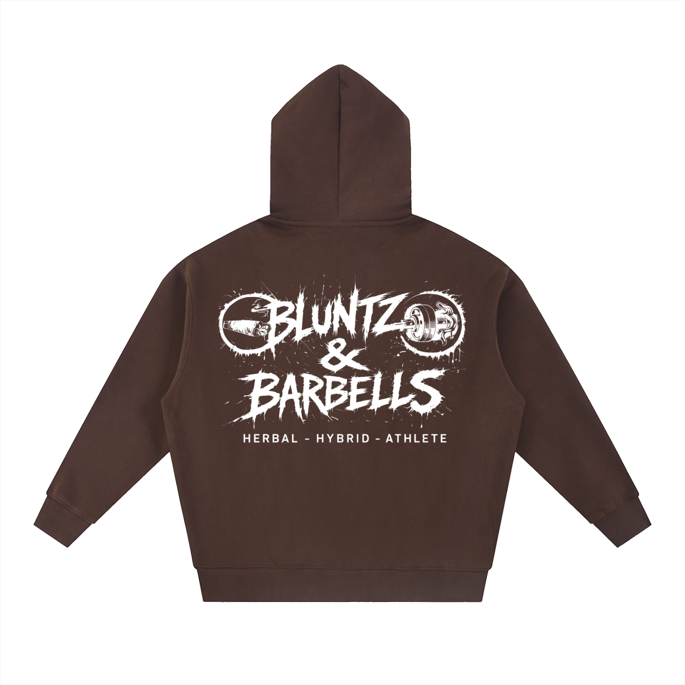 Essential Oversized Fleece Boxy Hoodie | Bluntz & Barbells