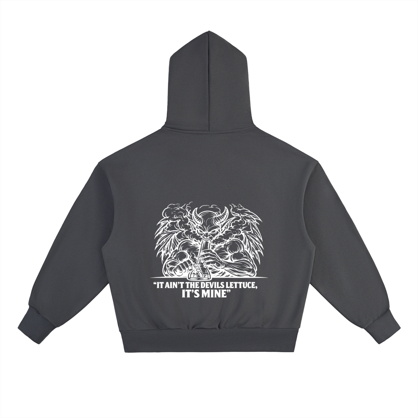 Essential Heavyweight Fleece Hoodie | Devils Lettuce