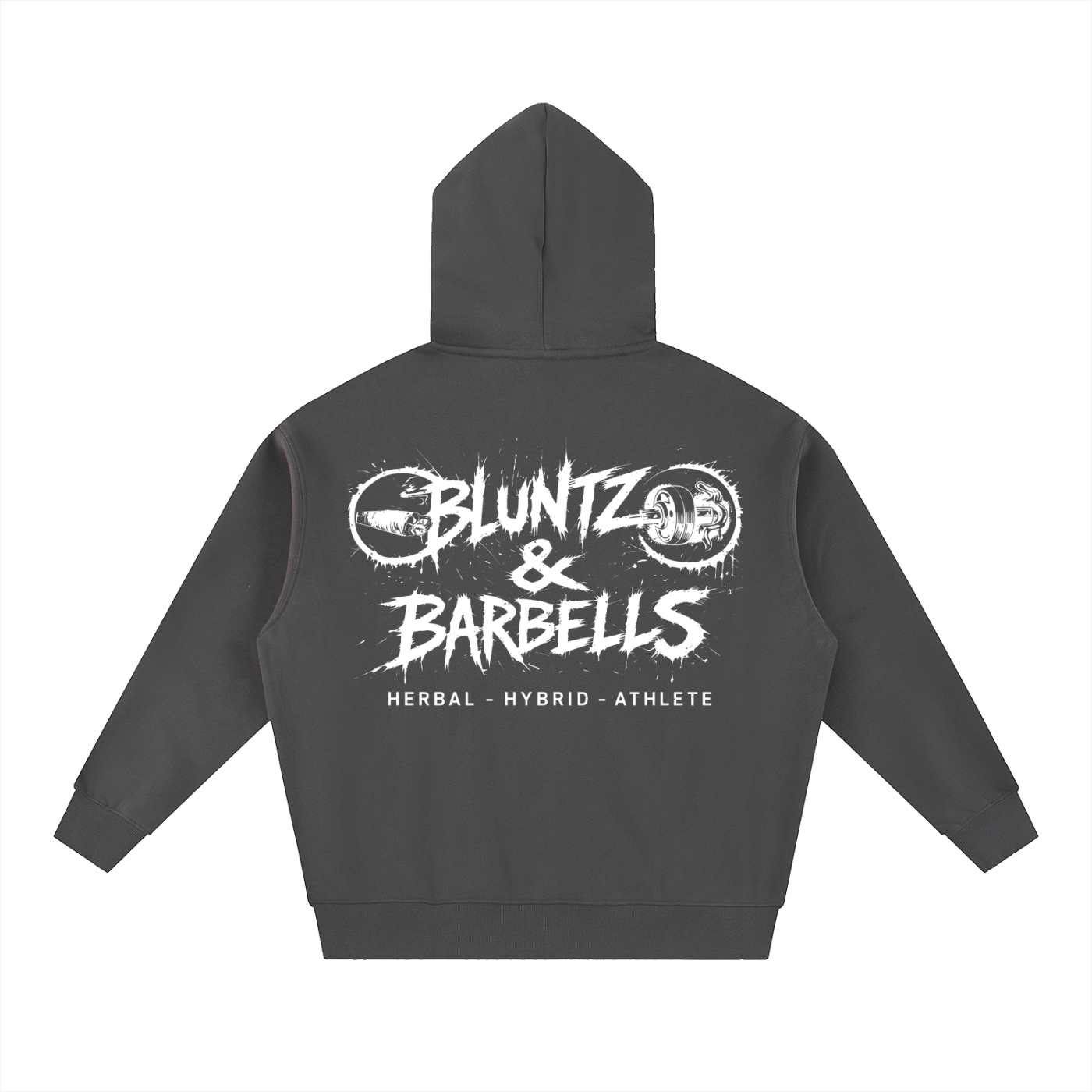 Essential Oversized Fleece Boxy Hoodie | Bluntz & Barbells