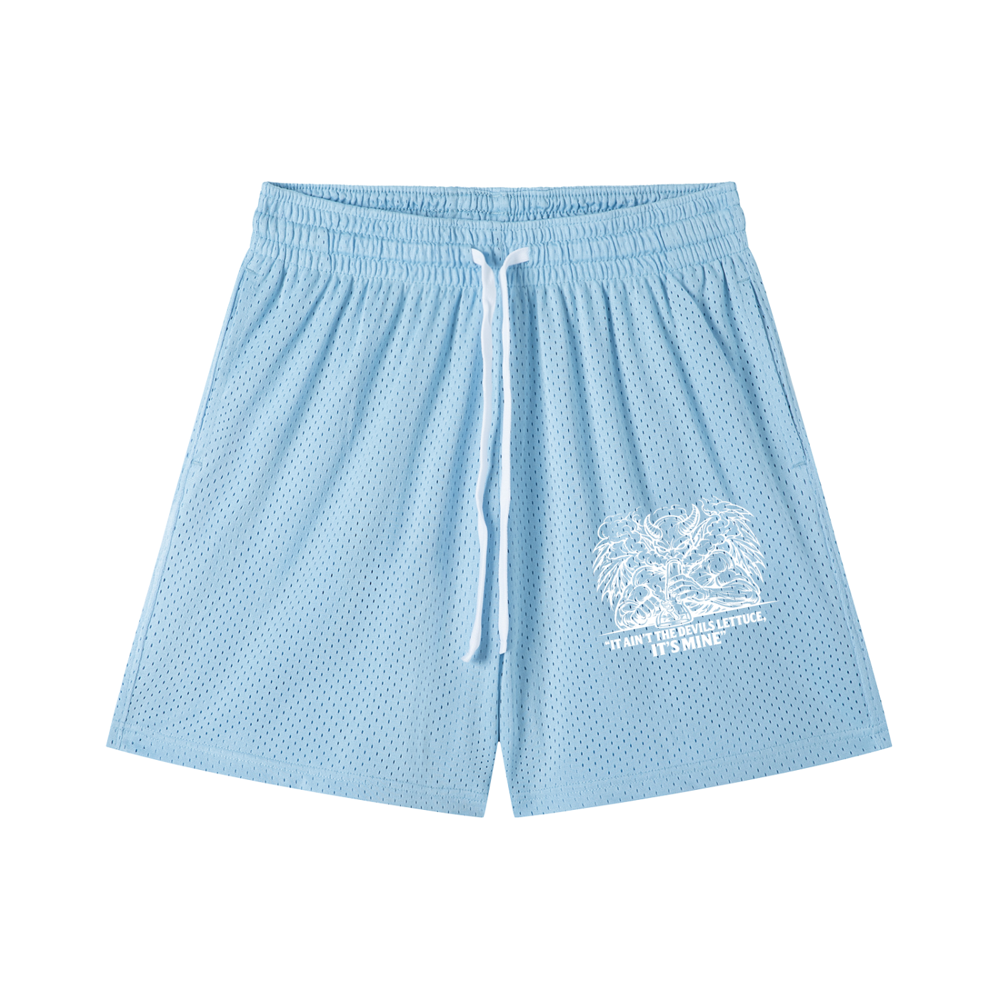 Mesh Drawstring Shorts | Devils Lettuce