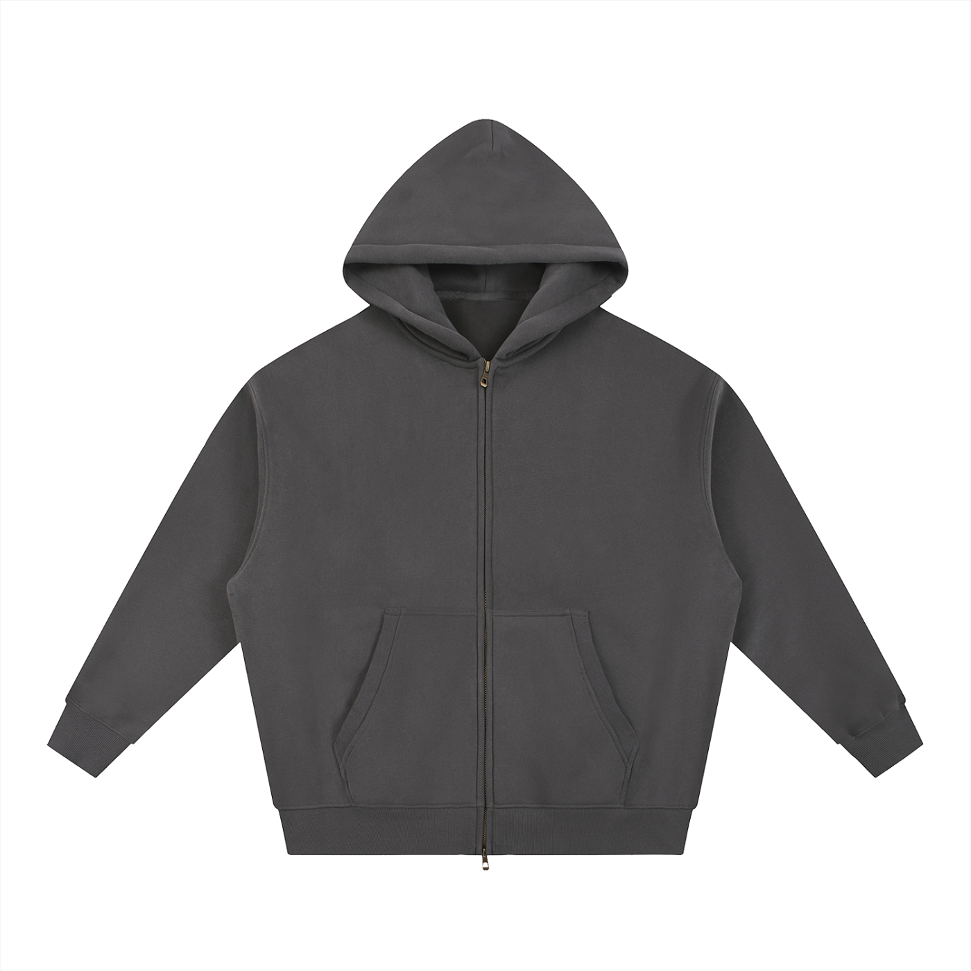 Essential Oversized Fleece Boxy Hoodie | Forged In Hell
