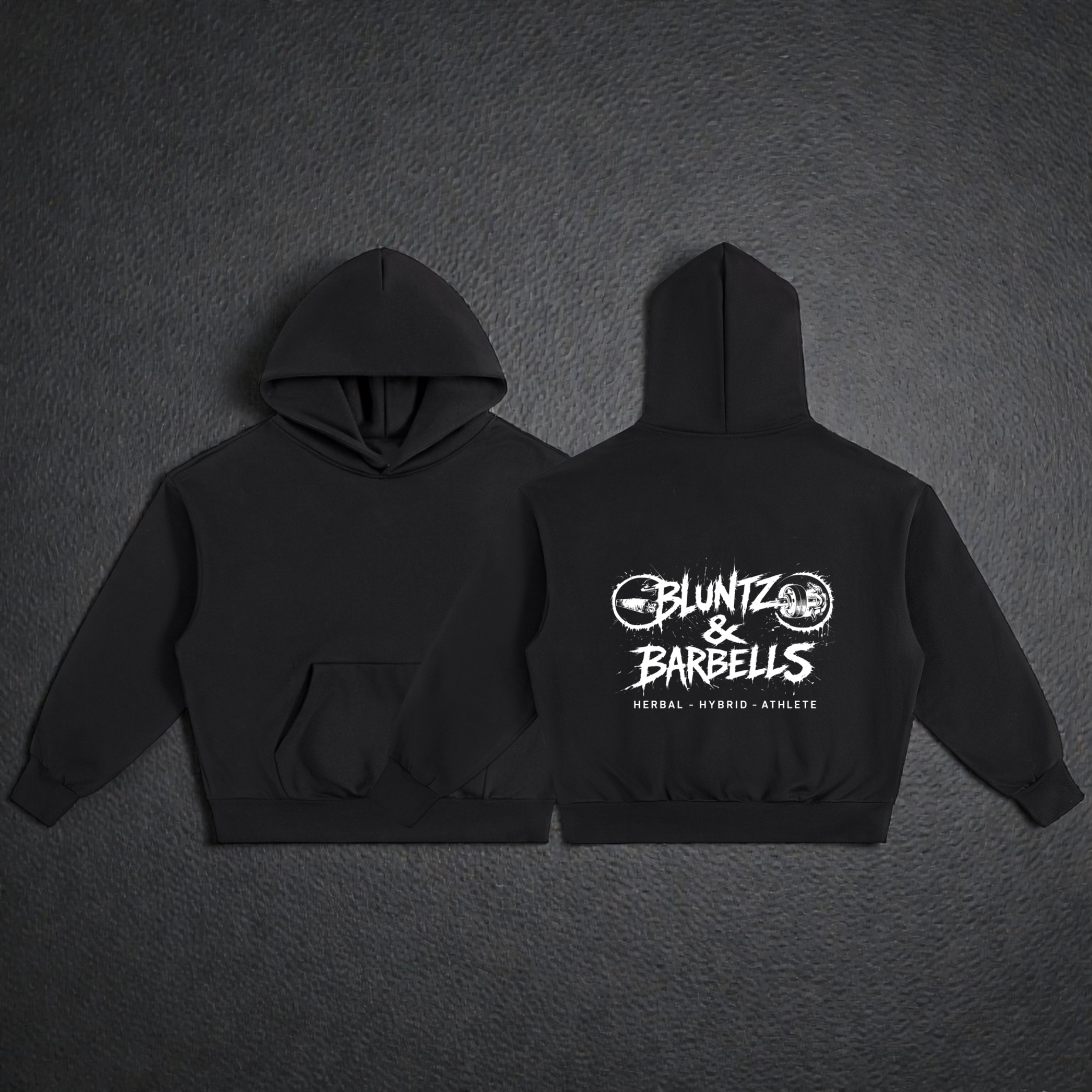 Essential Heavyweight Fleece Hoodie | Bluntz & Barbells