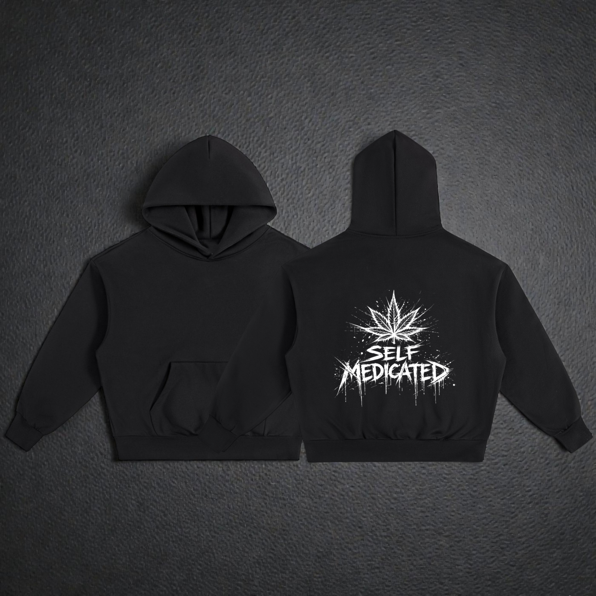 Essential Heavyweight Fleece Hoodie | Self Medicated