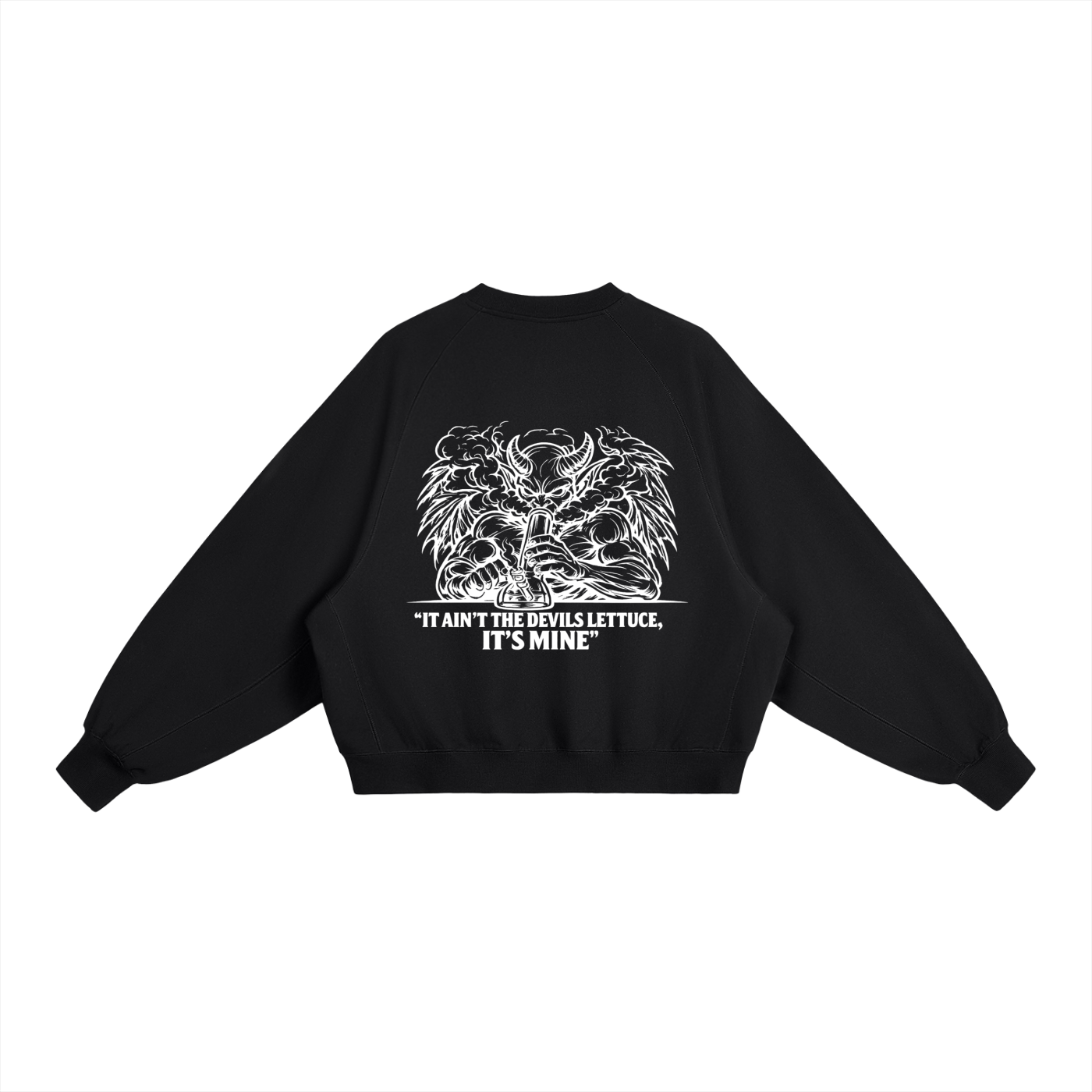 Essential Heavyweight Dolman Sleeve Boxy Sweatshirt | Devils Lettuce