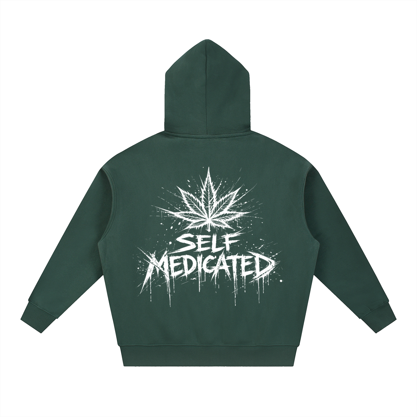 Essential Oversized Fleece Boxy Hoodie | Self Medicated