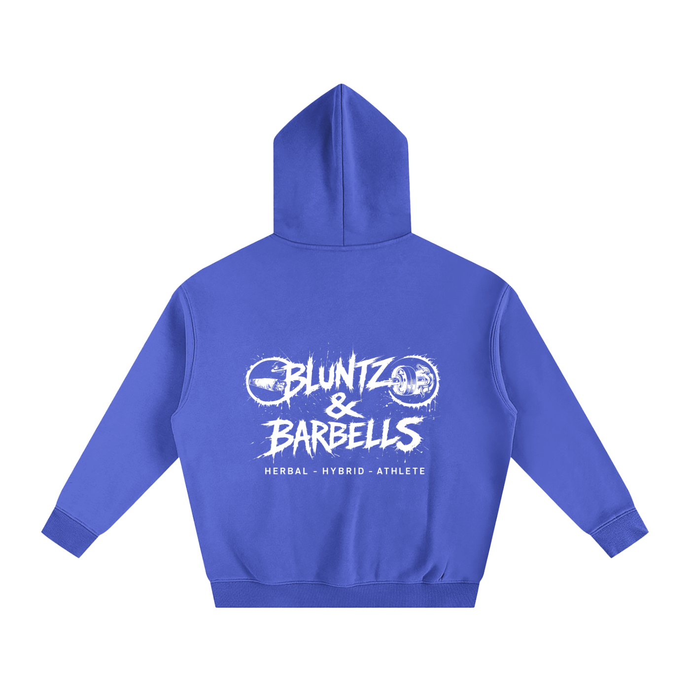 Oversize Fleeced Hoodie | Bluntz & Barbells