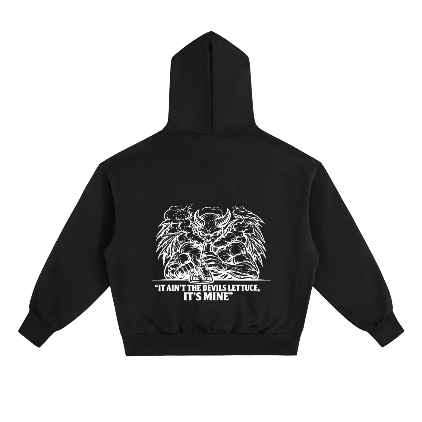 Essential Heavyweight Fleece Hoodie | Devils Lettuce