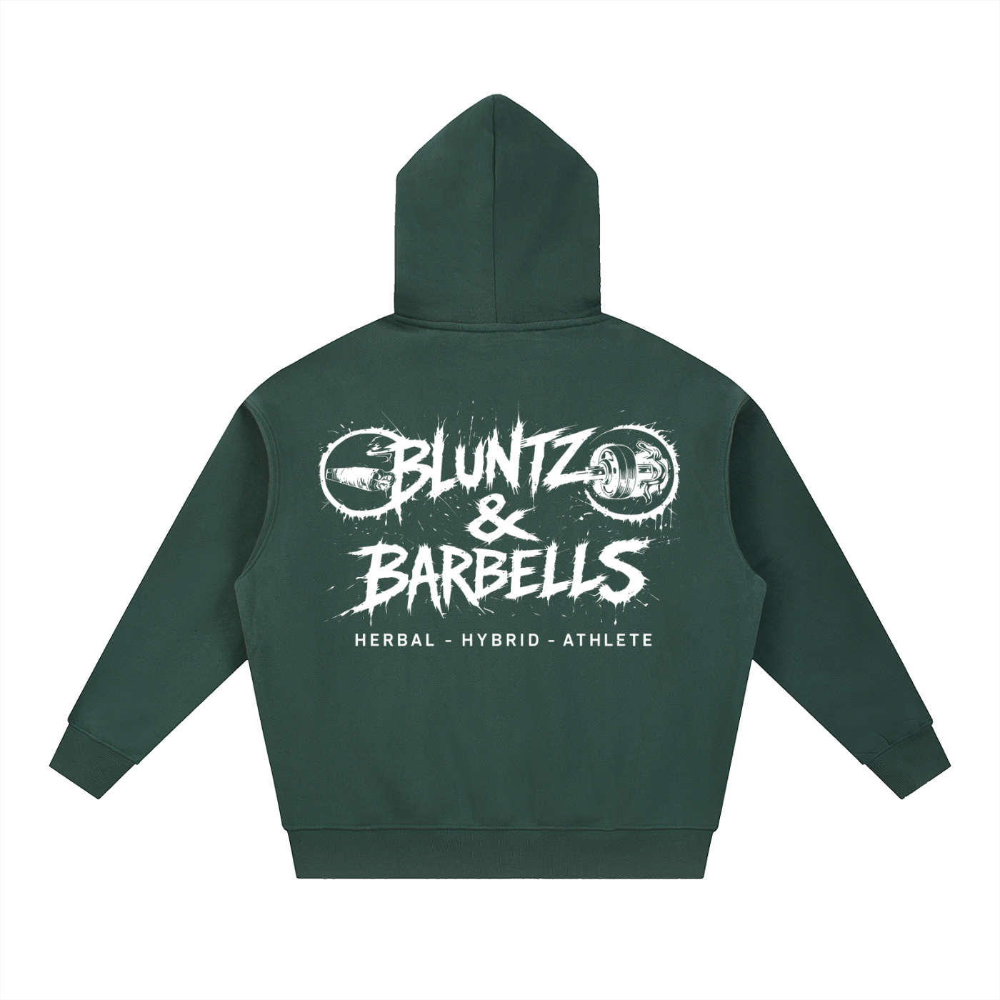 Essential Oversized Fleece Boxy Hoodie | Bluntz & Barbells