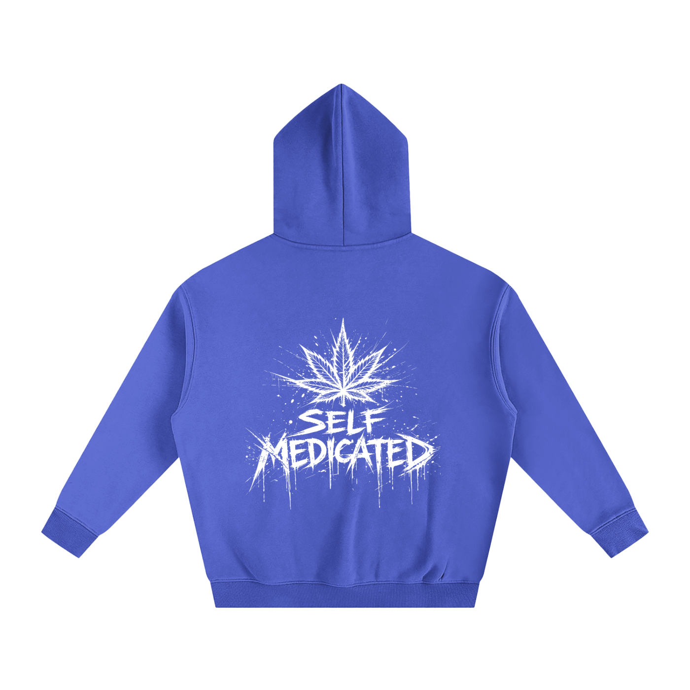 Oversize Fleeced Hoodie | Self Medicated