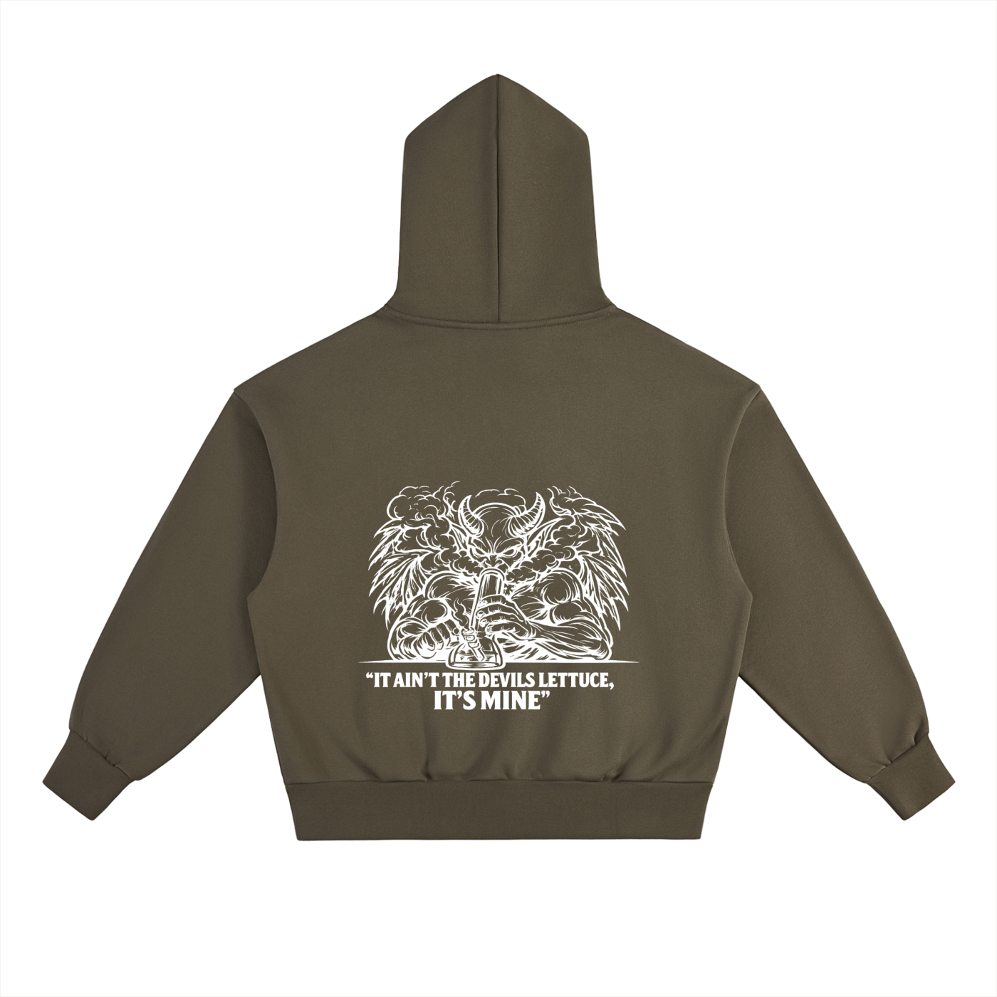 Essential Heavyweight Fleece Hoodie | Devils Lettuce