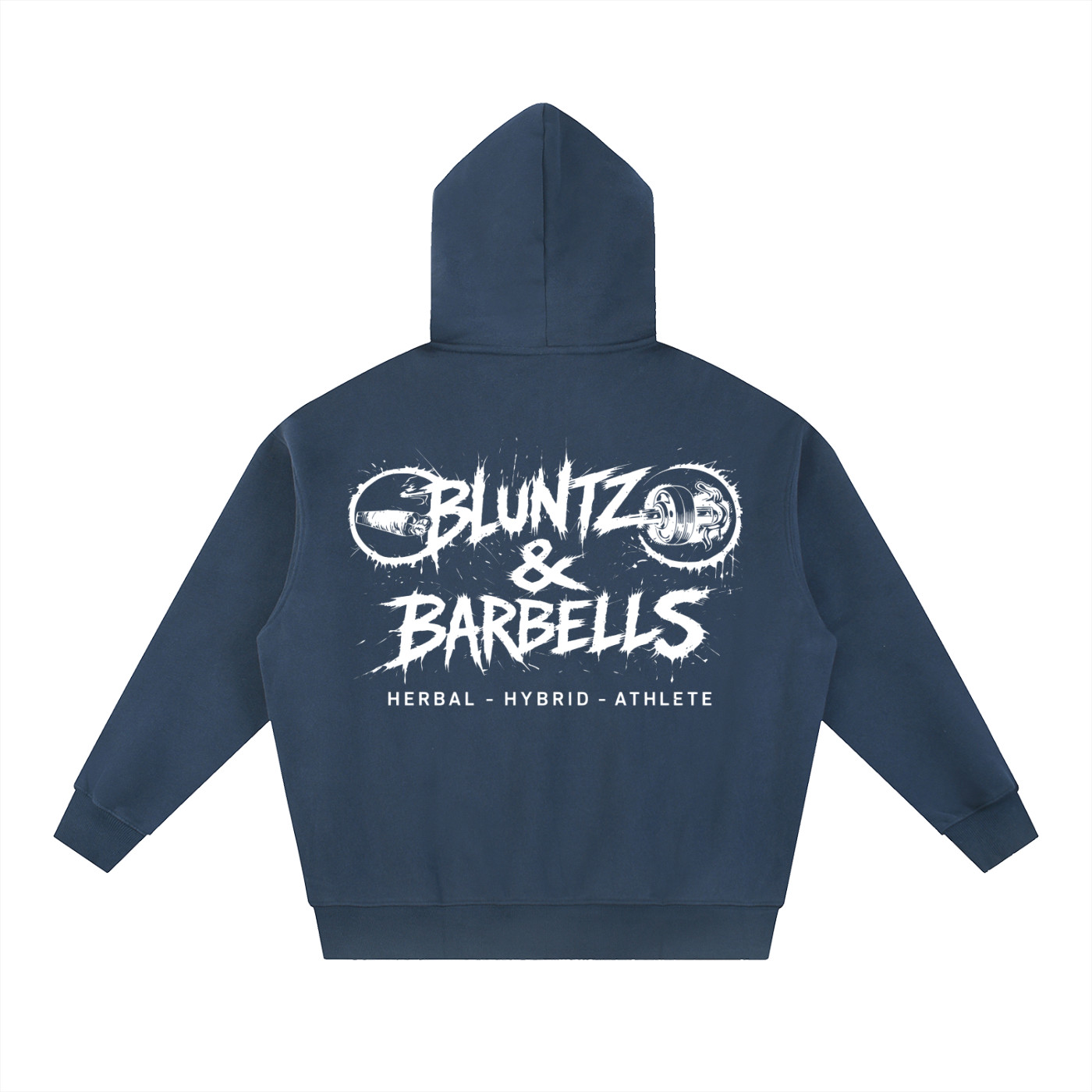 Essential Oversized Fleece Boxy Hoodie | Bluntz & Barbells