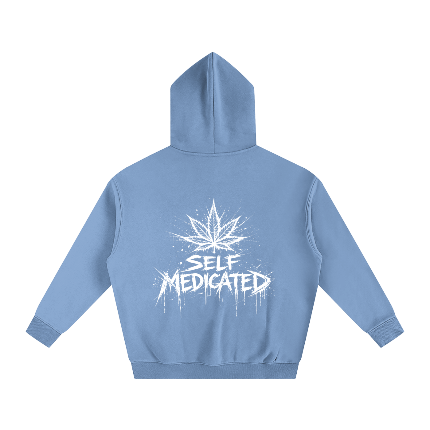 Oversize Fleeced Hoodie | Self Medicated
