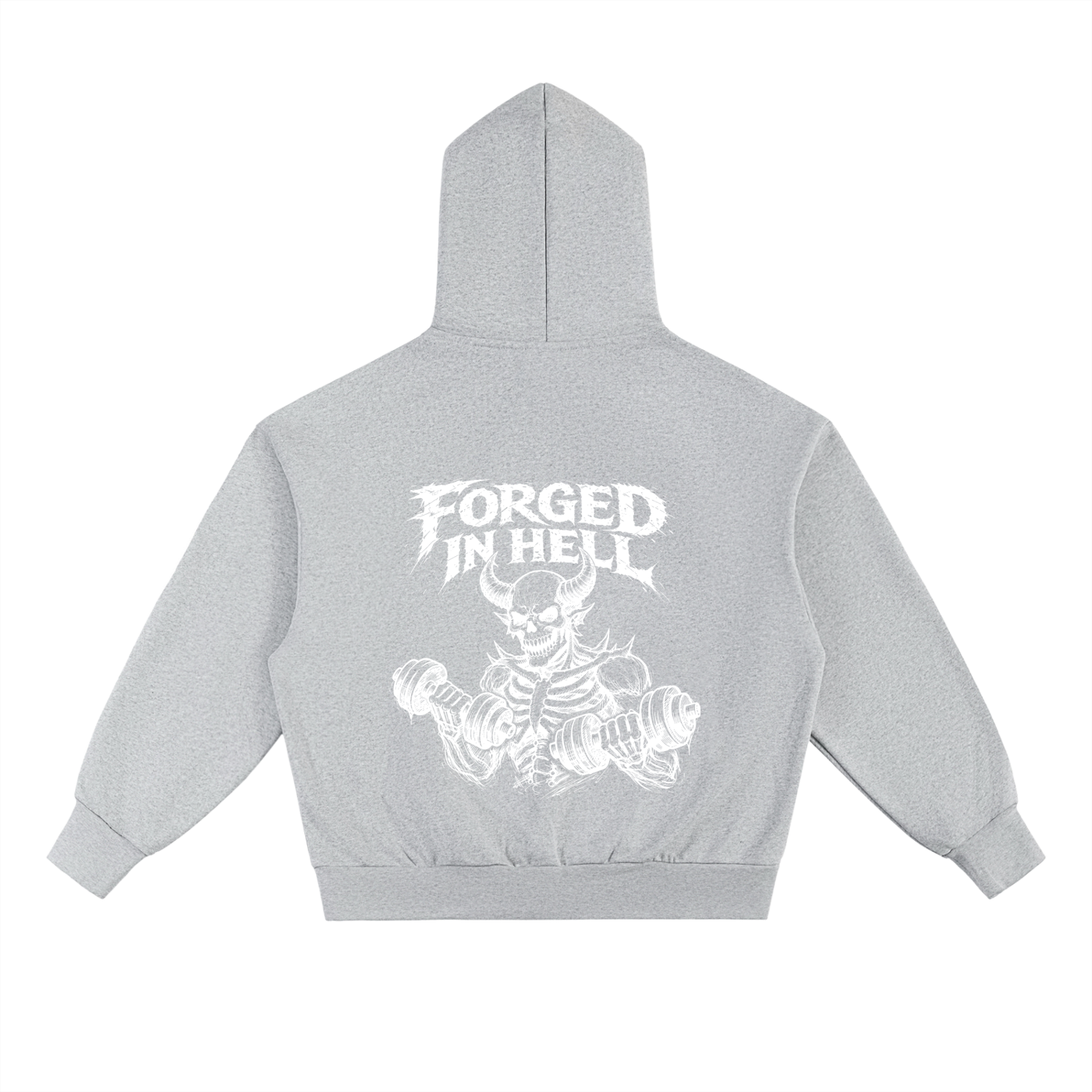 Essential Heavyweight Fleece Hoodie | Forged In Hell