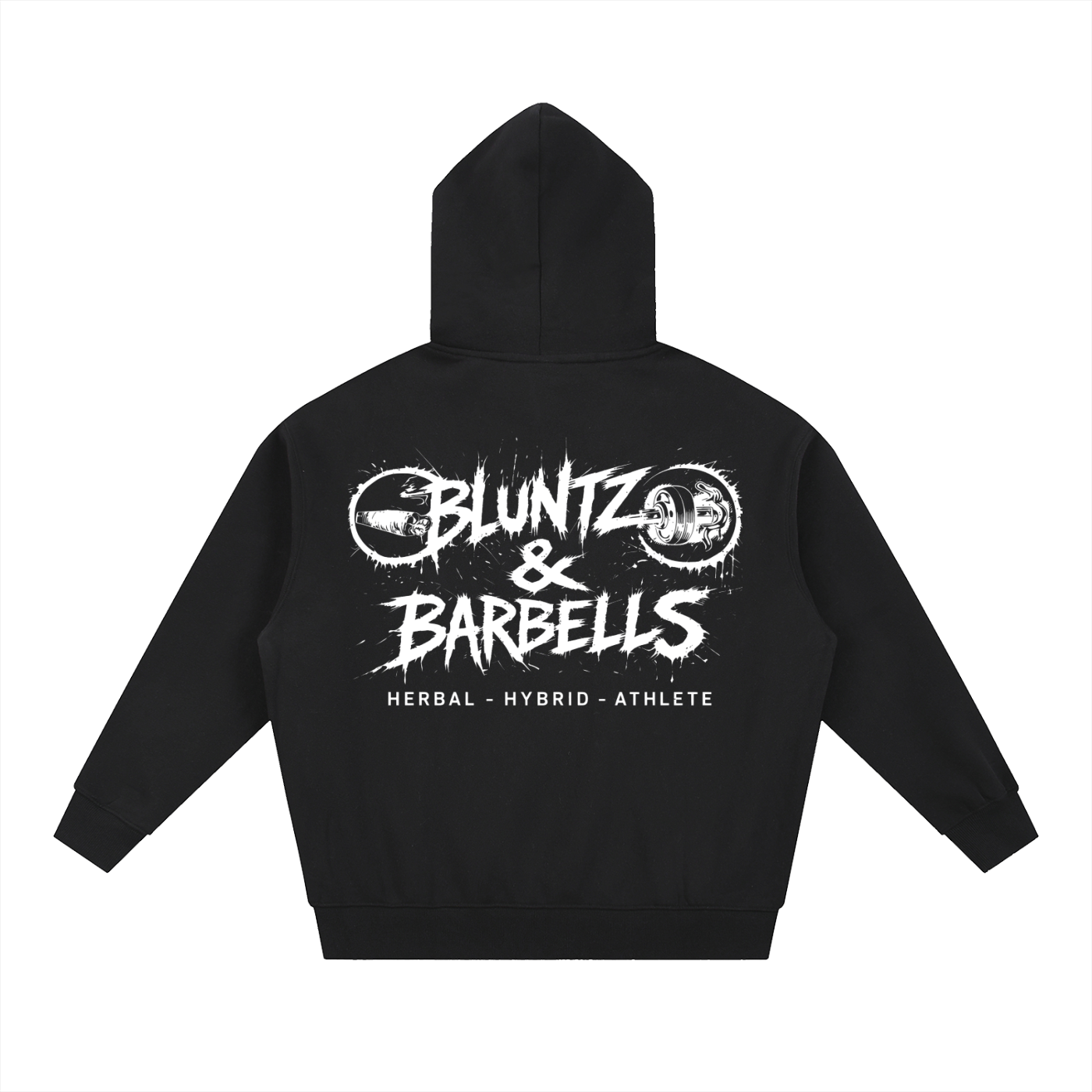 Essential Oversized Fleece Boxy Hoodie | Bluntz & Barbells