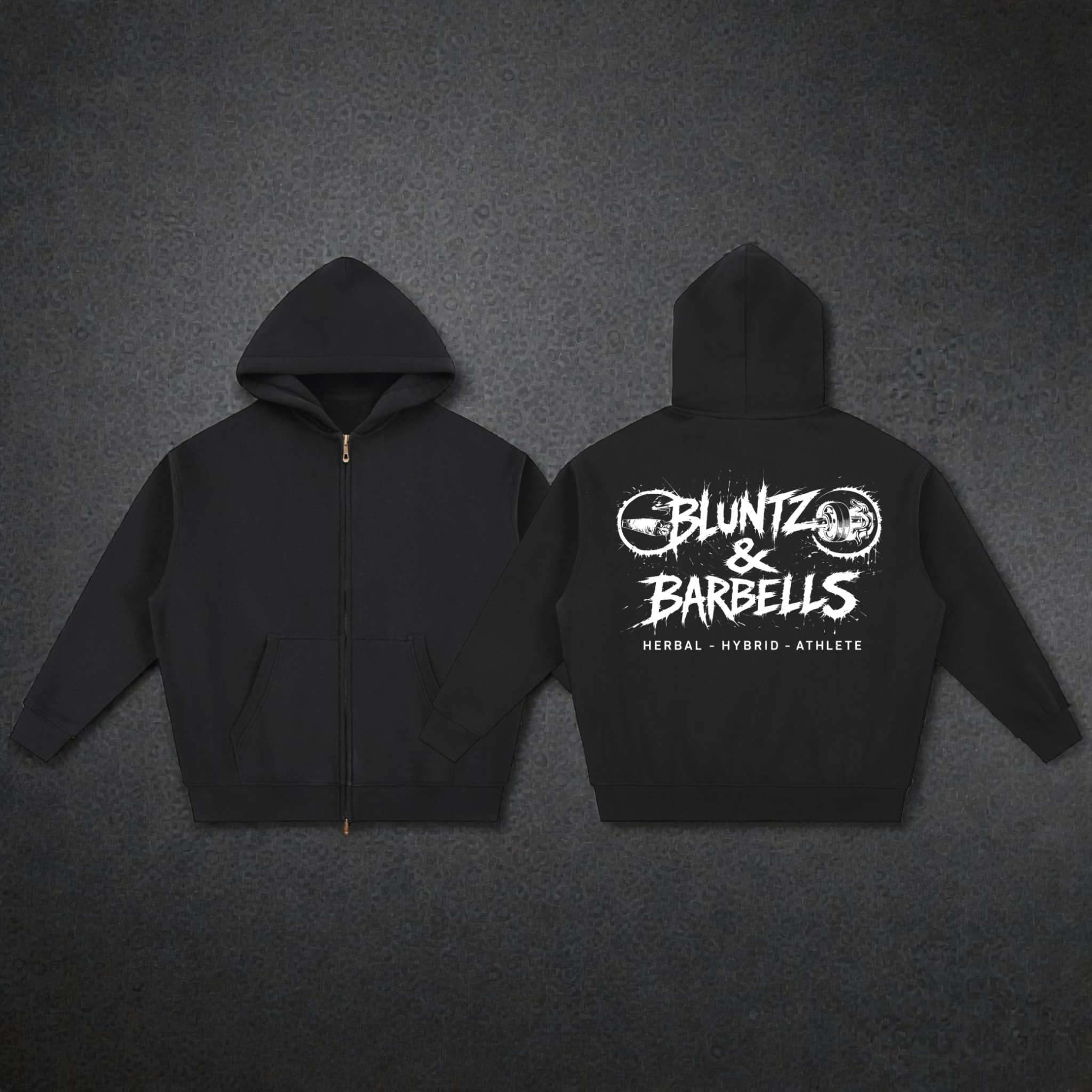 Essential Oversized Fleece Boxy Hoodie | Bluntz & Barbells