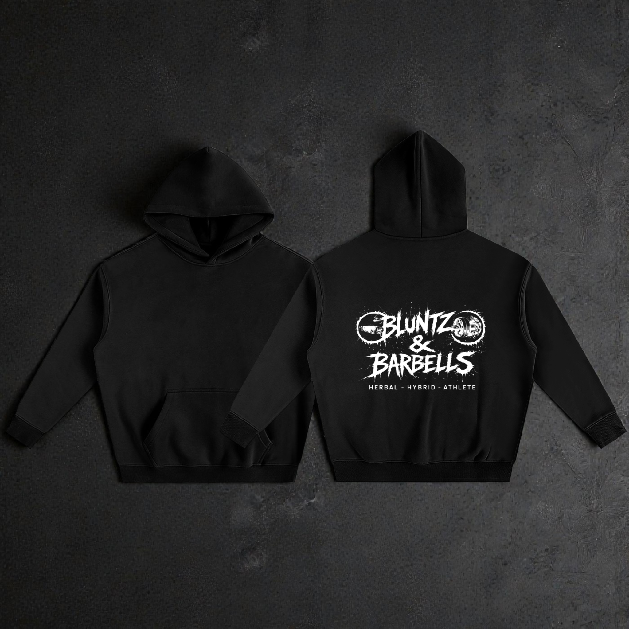 Oversize Fleeced Hoodie | Bluntz & Barbells