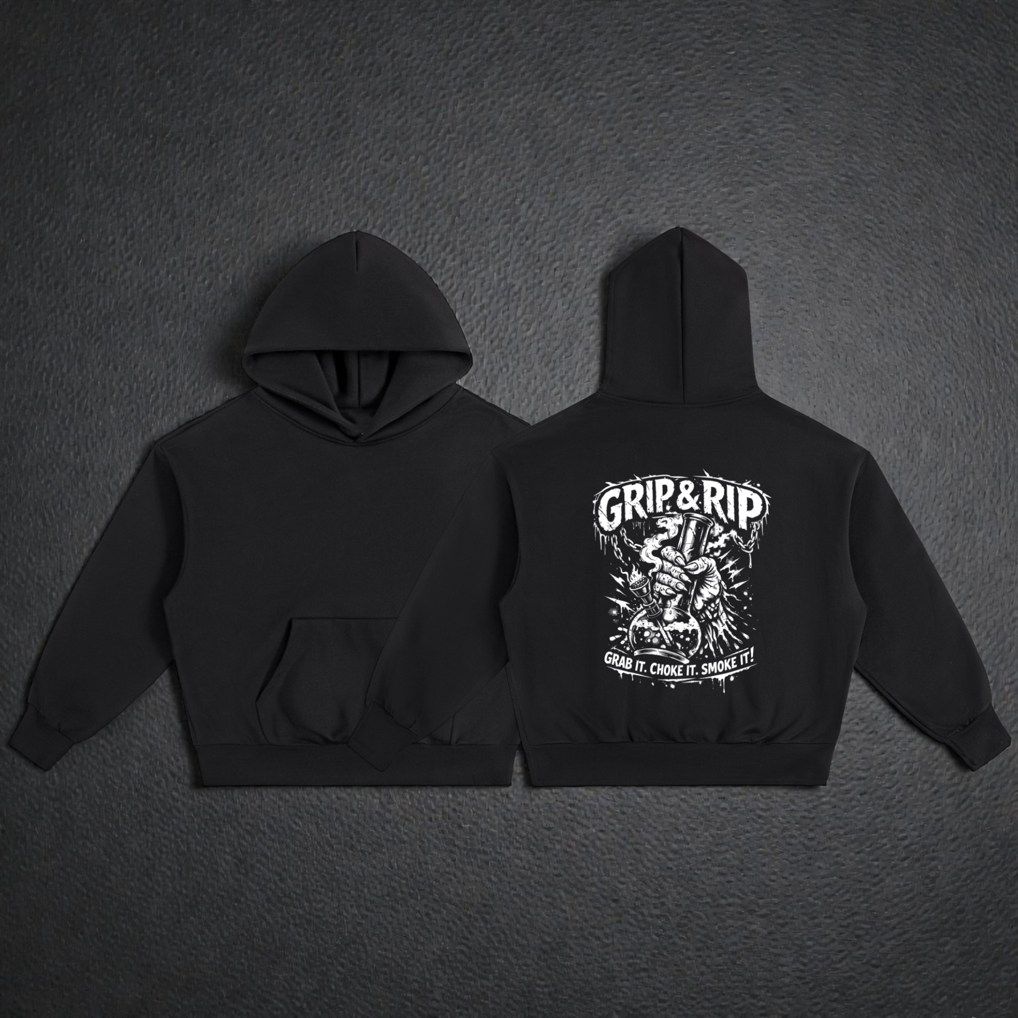 Essential Heavyweight Fleece Hoodie | Grip & Rip