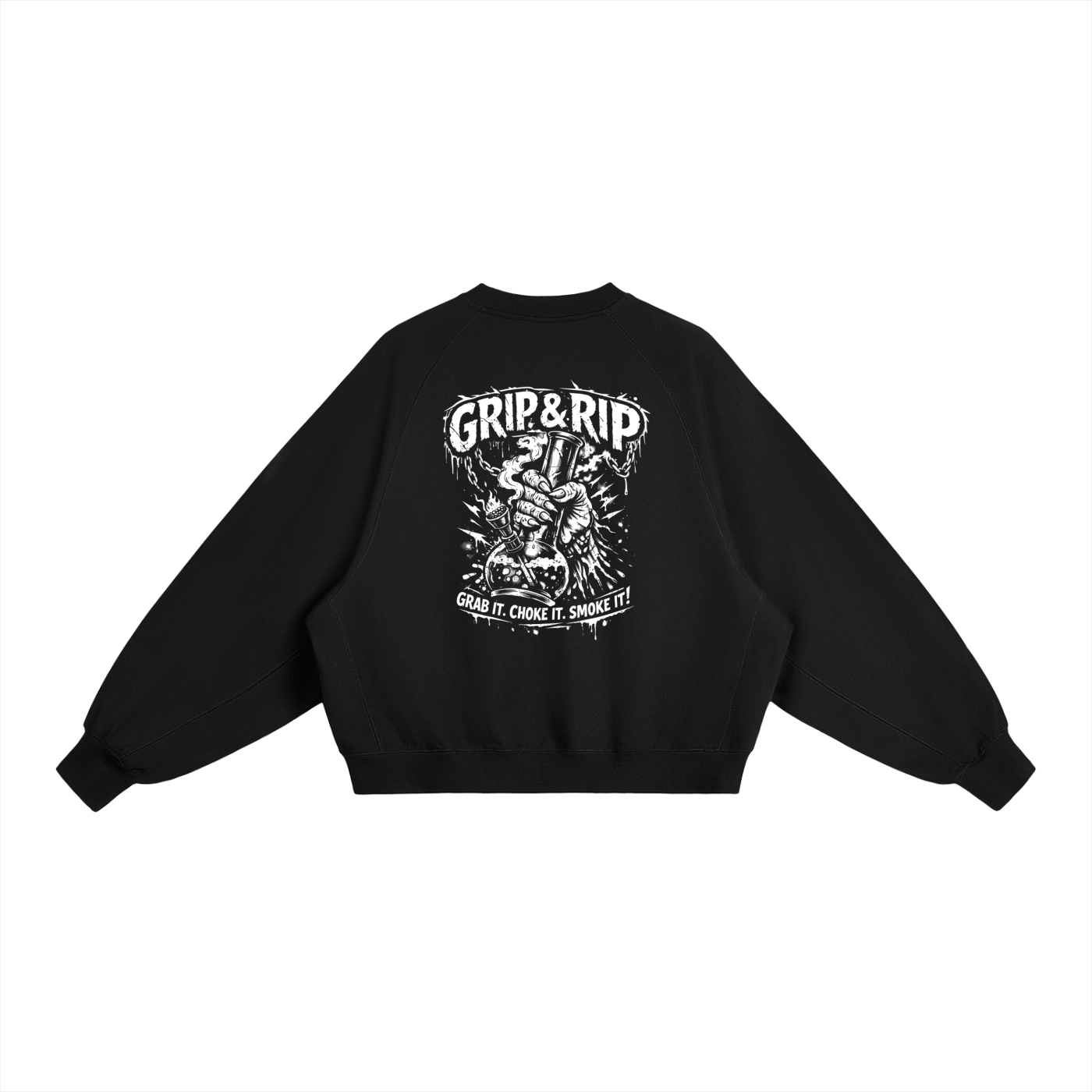 Essential Heavyweight Dolman Sleeve Boxy Sweatshirt | Grip & Rip