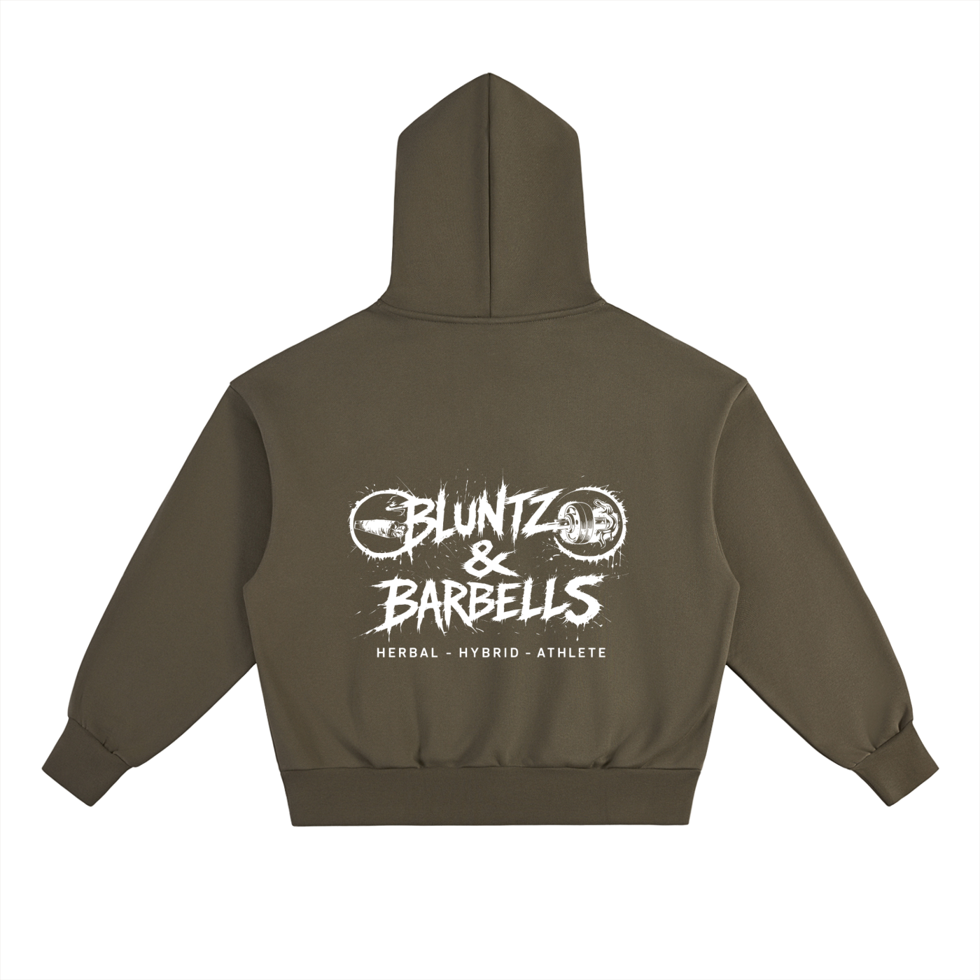 Essential Heavyweight Fleece Hoodie | Bluntz & Barbells