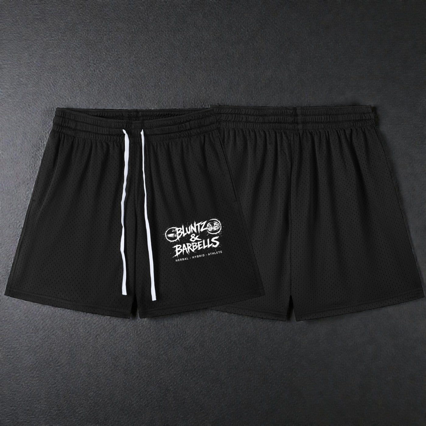 Mesh Drawstring Shorts | Bluntz & Barbells
