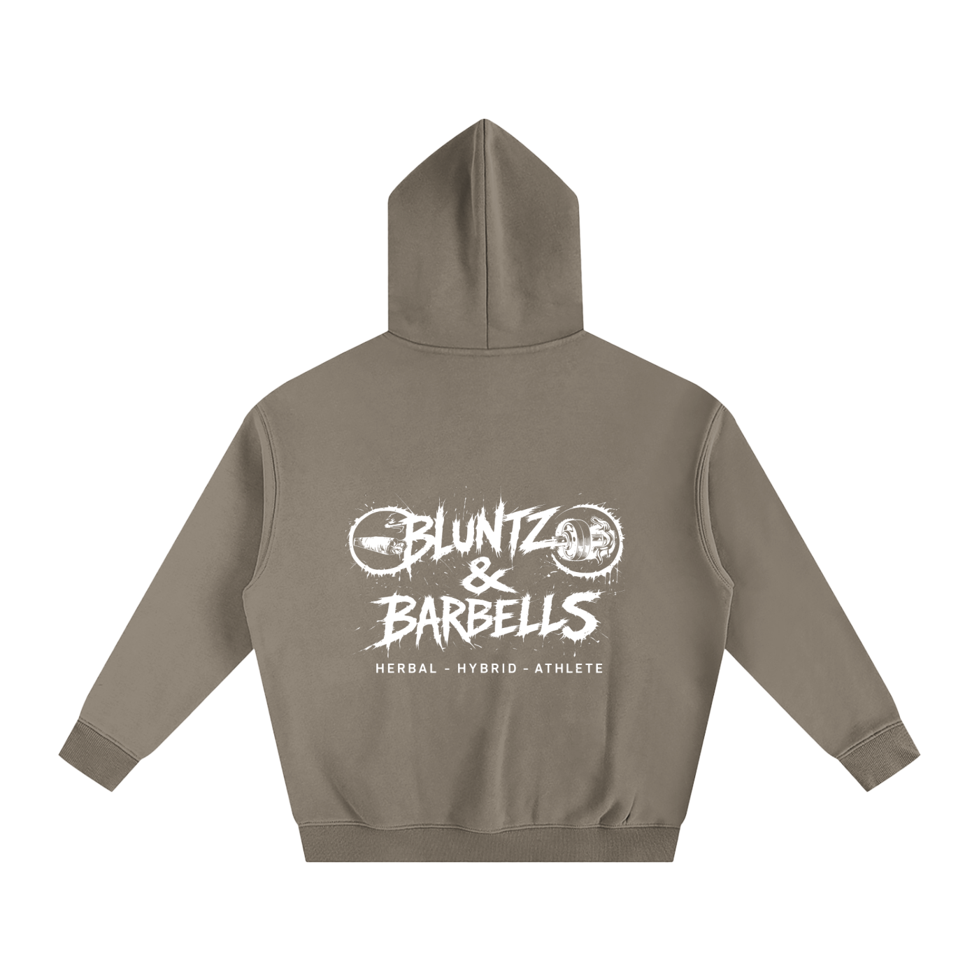 Oversize Fleeced Hoodie | Bluntz & Barbells