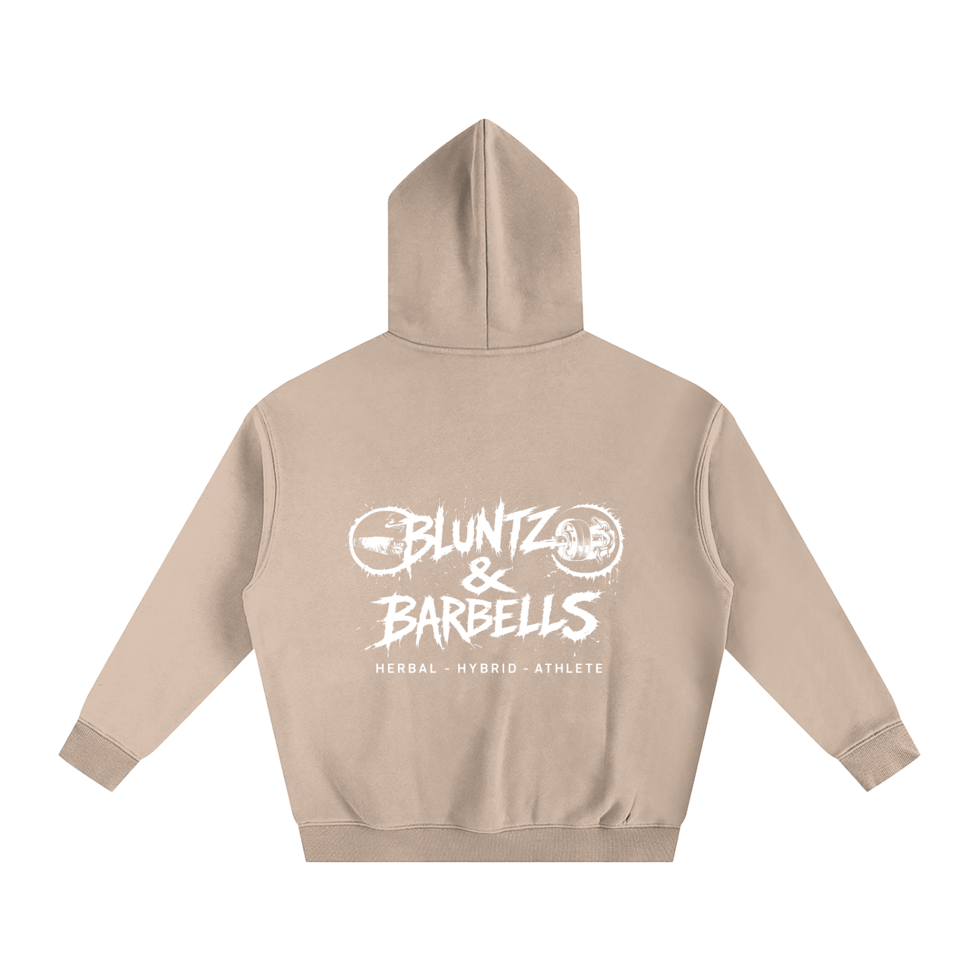 Oversize Fleeced Hoodie | Bluntz & Barbells